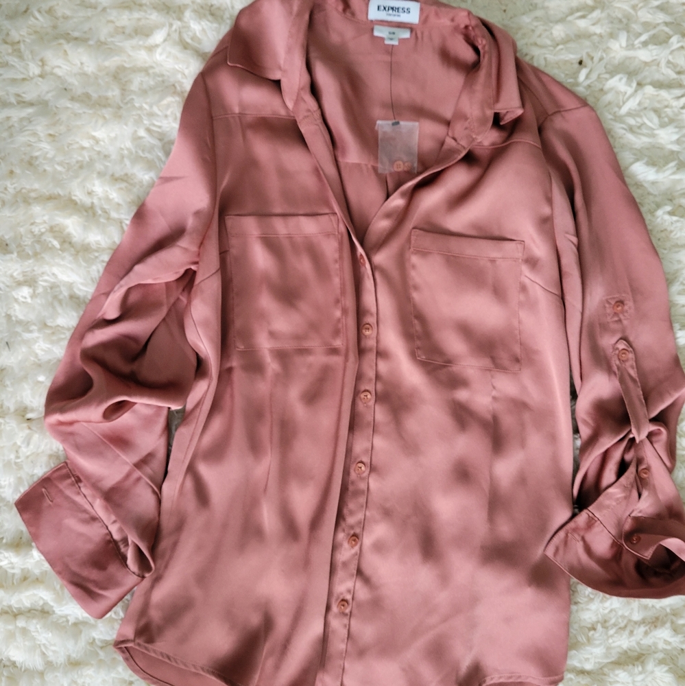 Express silky blouse